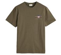 GANT Men's Reg Archive Shield Emb Ss T-Shirt T-Shirt (Pack of 1)