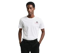 GANT Men's Reg Archive Shield Emb Ss T-shirt T-Shirt , White,3XL