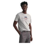Gant Archive Shield Regular Fit Short Sleeve T-shirt White XL Men