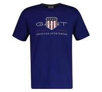 GANT Men's Reg Archive Shield Ss T-Shirt, Rich Navy, 5XL