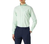 GANT Men's REG Broadcloth BD Shirt, Absinthe Green, XL