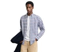 GANT Men's Reg Classic Oxford Check Shirt Dress, Light Blue, XXXXX-Large