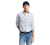 GANT Men's Reg Classic Oxford Stripe Shirt Dress, Light Blue, L