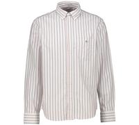 GANT Men's Reg Classic Oxford Stripe Shirt Dress, White, 5XL