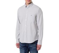GANT Men's Reg Classic Poplin Gingham Shirt Shirt (Pack of 1)