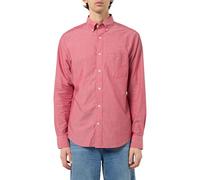 GANT Men's Reg Classic Poplin Shirt, Bright Magenta Mel, S