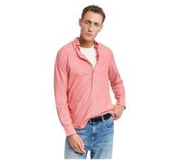 Gant for man. 3250008 Classic striped poplin shirt Regular Fit red (XL), Casual, Cotton, Long sleeve