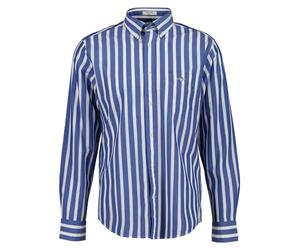 GANT Men's Reg Classic Poplin Wide Stripe Shirt