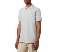 Gant Mens Contrast Pique Polo Shirt - Grey - 2XL