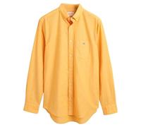 GANT Men's REG Cotton Linen Shirt, Medal Yellow, XXL
