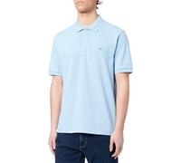 GANT Men's Reg Emb Archive Shield Polo Shirt, Capri Blue, L