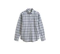 GANT Men's Reg Oxford Check Shirt, Greyish Blue, 3XL