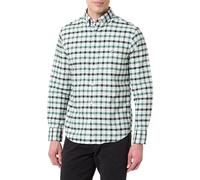 GANT Men's Reg Oxford Check Shirt, Woody Green, 3XL