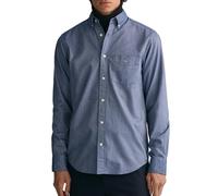Gant Mens Regular Fit Long Sleeve Oxford Shirt - Blue - Size 3XL