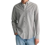 GANT Men's Reg Poplin Banker Bd Shirt, Black, XL