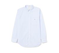 GANT Men's Reg Poplin Gingham Shirt, Light Blue, XXXXX-Large