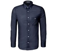 GANT Men's Reg Poplin Micro Gingham Shirt Shirt