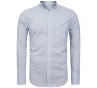 Gant Casual Shirt Poplin Light Light blue Blue size 5XL