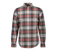 GANT Men's Reg Poplin Tartan Check Shirt, Ruby red, XL