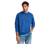 GANT Men's Reg Shield C-Neck Sweat Sweatshirt, Rich Blue, M
