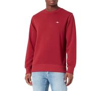 GANT Men's Reg Shield C-Neck Sweatshirt, Plumped Red, M