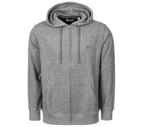 GANT Men's REG Shield Full Zip Hoodie, Grey Melange, Standard, grey melange, XXXXL