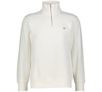 GANT Men's Reg Shield Half Zip Sweat Sweatshirt, Eggshell, XL