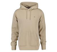 GANT Men's Reg Shield Hoodie Hooded Sweatshirt, Dry Sand, L