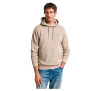 GANT Men's Reg Shield Hoodie Hooded Sweatshirt, Dry Sand, M
