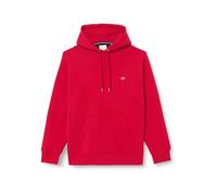 GANT Men's Reg Shield Hoodie Hooded Sweatshirt, Ruby red, XXL