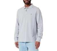 Gant Reg Shield Rugger Long Sleeve Polo Grey 2XL Man