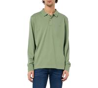 GANT Men's Reg Shield Ls Pique Rugger Polo Shirt, Kalamata Green, 3XL