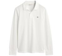 Long Sleeve Polo Gant Reg Shield Blanc XL