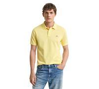 GANT Men's Reg Shield SS Pique Polo Shirt, bananengelb, XL