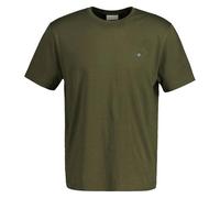 GANT Men's Reg Shield SS T-Shirt, Juniper Green, L