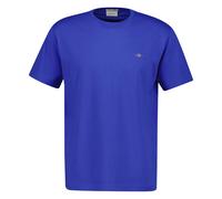 Gant Mens Reg Shield T-Shirt - Blue Cotton - Size 2XL