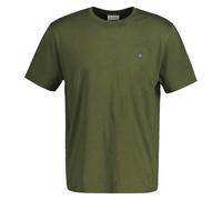 Gant Mens Reg Shield T-Shirt - Green Cotton - Size Medium