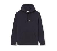 GANT Men's Reg Tonal Shield Hoodie, black, L