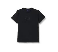 Gant D1 Tonal Archive Shield Short Sleeve T-shirt Black 2XL Man