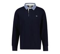 Gant 2004082 Long Sleeve Polo Blue 2XL Men