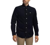 GANT Men's Regular Corduroy Shirt, Blue