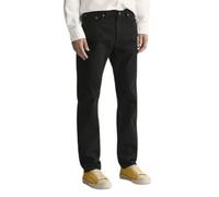 GANT Men's Regular Desert Jeans, Black, Standard, Black, 40 W/32 L