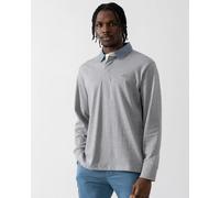 Gant 2004082 Long Sleeve Polo Grey XL Men
