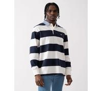 GANT Mens Regular Fit Chambray Stripe Heavy Rugger - 113 Eggshell