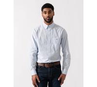 GANT Mens Regular Fit Classic Poplin Gingham Shirt - 455 Light Blue