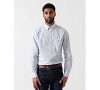 GANT Mens Regular Fit Classic Poplin Gingham Shirt - 455 Light Blue - 455 Light Blue - XXL