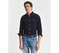GANT Mens Regular Fit Corduroy Shirt - 433 Evening Blue
