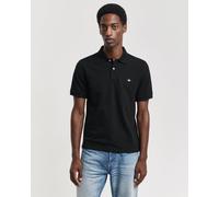 GANT Men's Reg Emb Archive Shield Polo Shirt, Black, XL