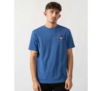 GANT Mens Regular Fit Embroidered Archive Shield T-Shirt - 407 Rich Blue - 407 Rich Blue - L