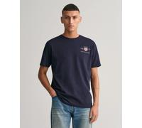 Gant Reg Archive Shield Emb Short Sleeve T-shirt Blue M Men